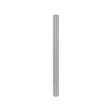 K45 Prolongation colonne NÂ°2B carrée 2 faces - 1,5 m - Alumi