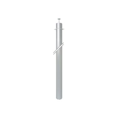 K45 Colonne NÂ°5 130x125mm 4 faces hauteur 3m - Aluminium