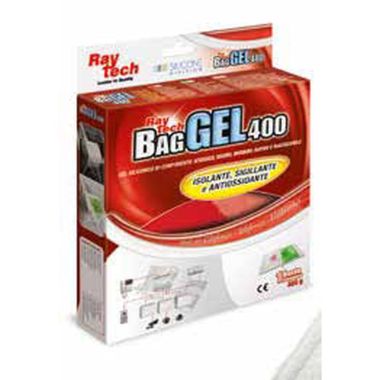 BAG GEL 400-T 2 comp. silicone GEL in zakjes  400gr rood (BAGGEL400-T)