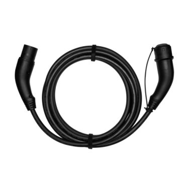 Laadkabel, mode-3, type 2-type 2, 3-fasig, 32 A, tot 22 kW, 5 m