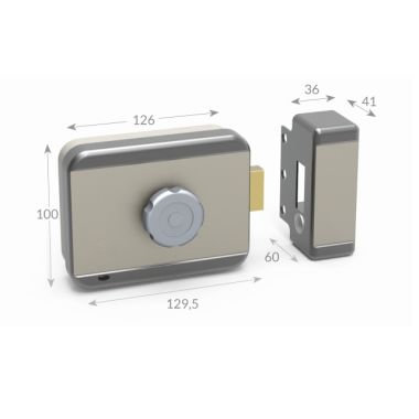 RimTopLock Avec Bouton/12Vdc/Timer/Sensor/500mA 