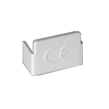 Eindstuk voor 2-polige kamgeleider 10mm²
