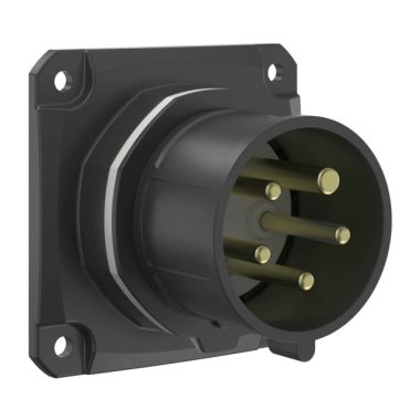 NEO Socle connecteur mural Droit 16A 5P1h IP54 1000V avec cages à  ressort