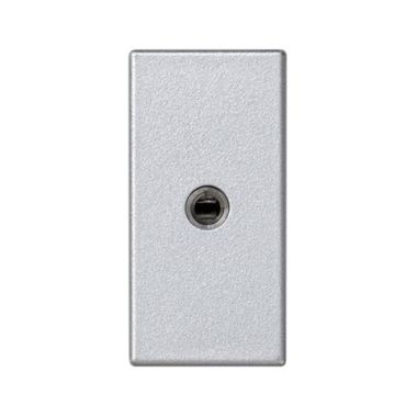 K45 plaat 1/2 mech met 1 connector mini-jack stereo 3,5mm