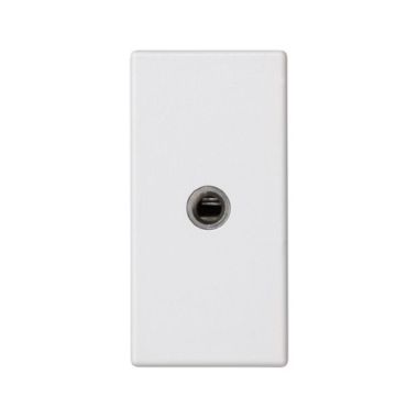 K45 plaat 1/2 mech met 1 connector mini-jack stereo 3,5mm