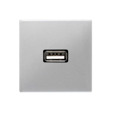 K45 Lader 5V/DC USB 1,5A - - Alum