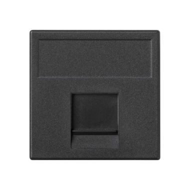 K45 Vlakke plaat VDM met klep 1 x RJ45Belden CDT