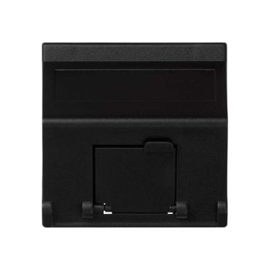 K45 Schuine plaat VDM met klep 1 x Module MD - Grafietgrijs