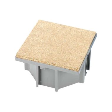 K45 Cuvette de Boîtier de sol étanche pour revàªtement - Gris