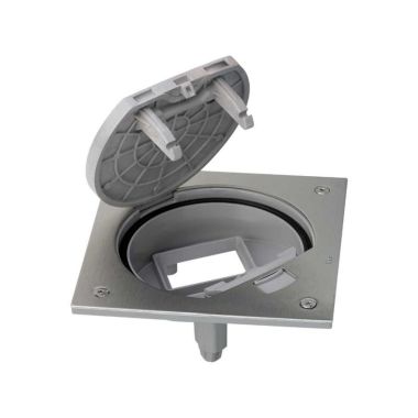 K45 Porte-mécanismes fermeture manuelle pour 1x K45 inox