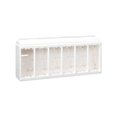 CIMA Boîtier Et Cadre Standard C 6 Modules Bl