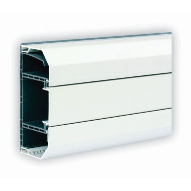 Goot Cablomax 130x55 K45 PVC + achterstedeel PVC - Lengte 2