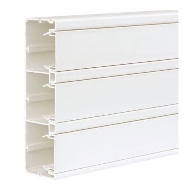 Goot 185x55 K45 PVC - Lengte 2m - Sneeuwwit