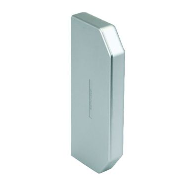 Eindstuk voor goot Cablomax 170x55 - Geanodiseerd aluminium