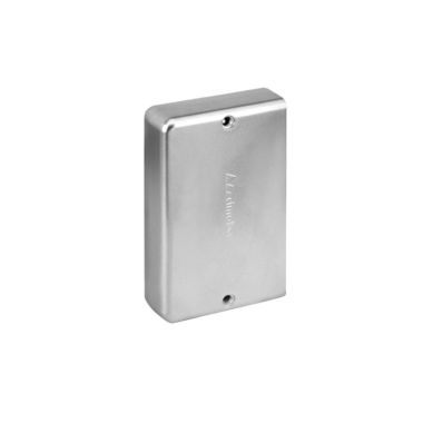 Eindstuk 130x55 - Geanodiseerd aluminium