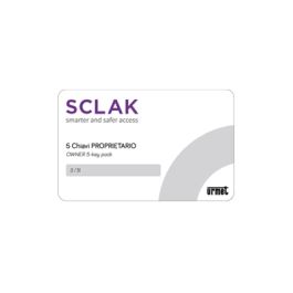 Sclak paquet avec 50 clés de propriétaire