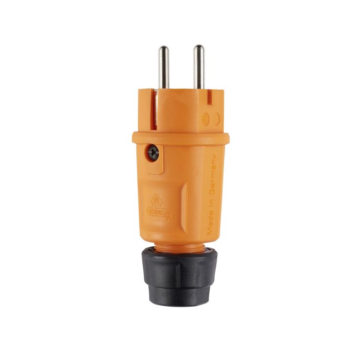 Stekkers, schakelaars en stopcontacten - ABL - Hightech stekker, Elamide,  oranje, IP54 - 100000067