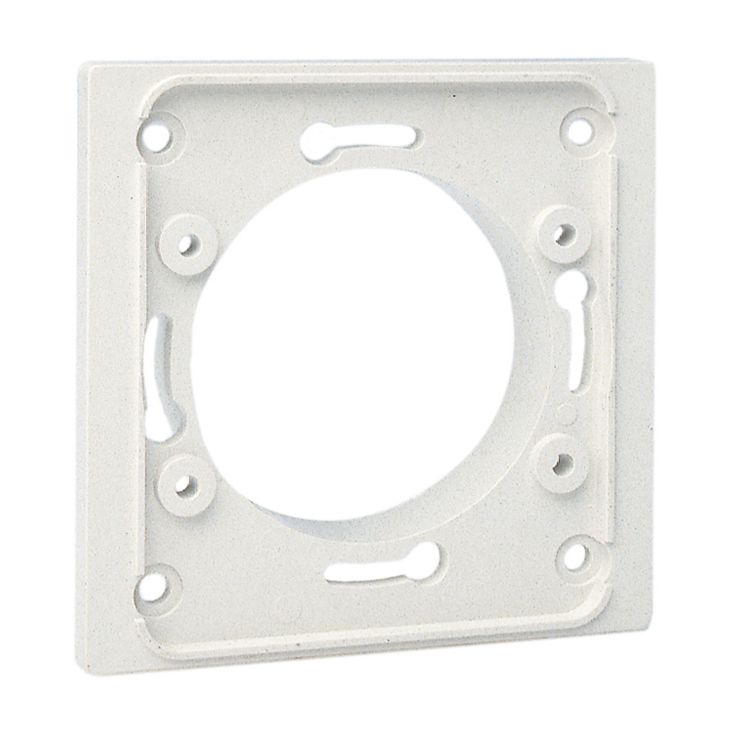 Stekkers, schakelaars en stopcontacten - Walther Werke - MONDO afdekplaat klein vorm 1-delig - 10028RW
