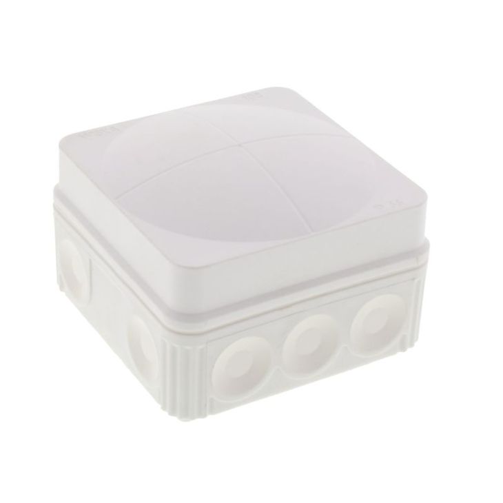 Installatiemateriaal - Wiska - COMBI 108/5 WH - Aansluitdoos 2,5mm², met kleminzetstuk - 10060623