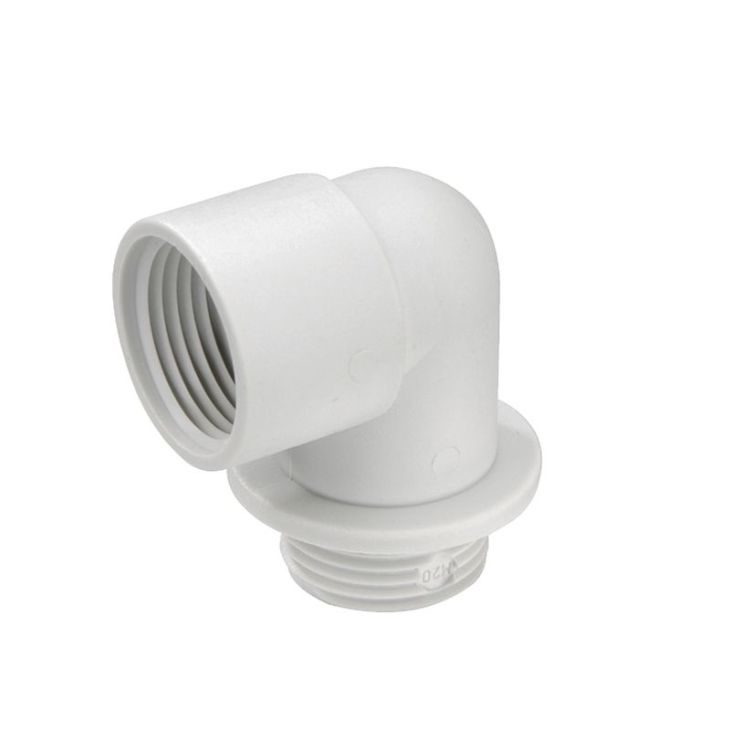 Installatiemateriaal - Wiska - EWI90 16 Adapter 90 Polyamide RAL7035 M16 - 10064683