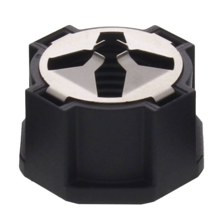 Installatiemateriaal - Wiska - MagikNUT 20 BK - Kunstof tegenmoer EMC M20 (RAL 9005) - 10111061