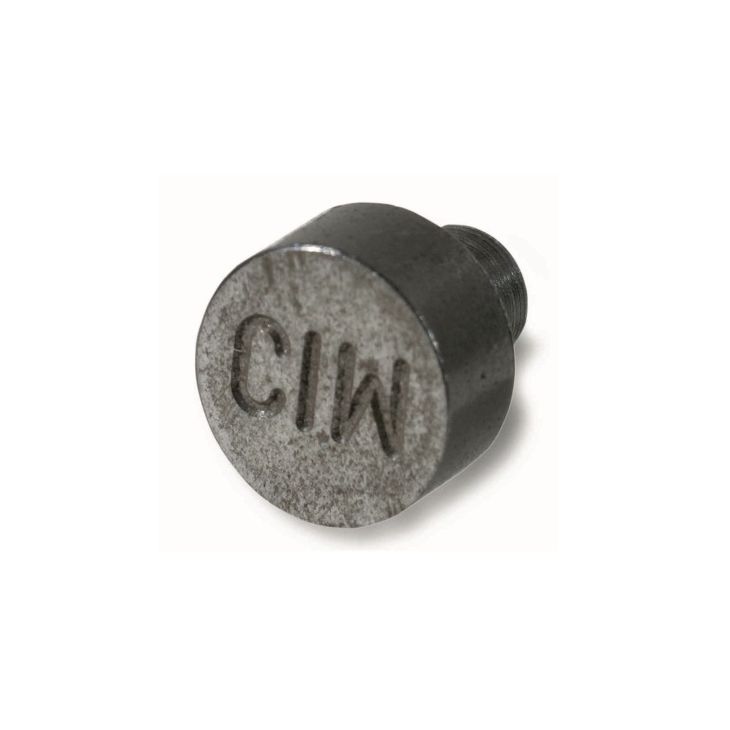 Gereedschap en beschermingsmateriaal - Cimco - Gravure voor op Stempel t/m 3 tekens - 101733