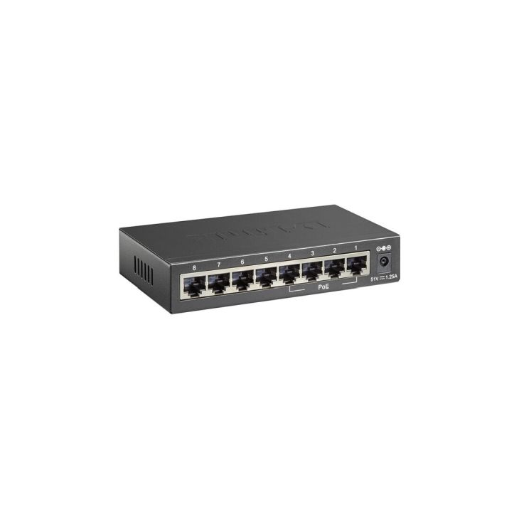 Communication de porte et contrôle d'accès - Urmet - Switch avec 8 porten , 5 PoE - 1039/44