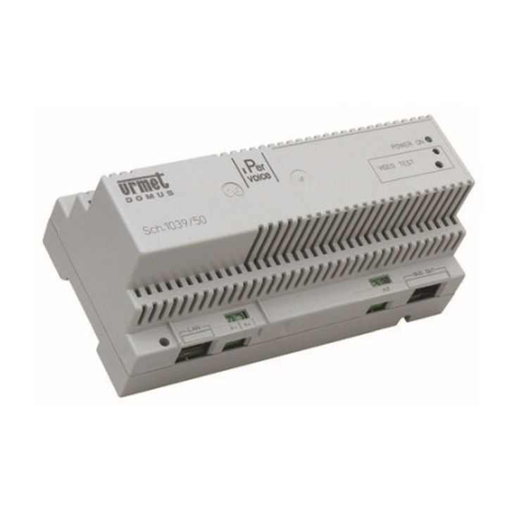 Deurcommunicatie en toegangscontrole - Urmet - IPerVoice gateway voor stijglijnen - 1039/50