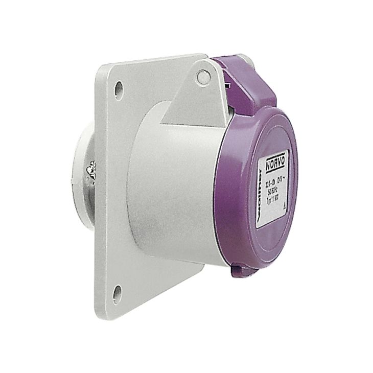 Stekkers, schakelaars en stopcontacten - Walther Werke - NORVO Inbouwdoos 16A 2P 24V 0h IP44 - 10600