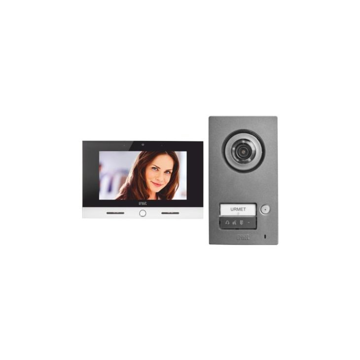 Deurcommunicatie en toegangscontrole - Urmet - Ipercom Villa Kit Video IP Mikra + VOG Monitor 7 - 1060/633