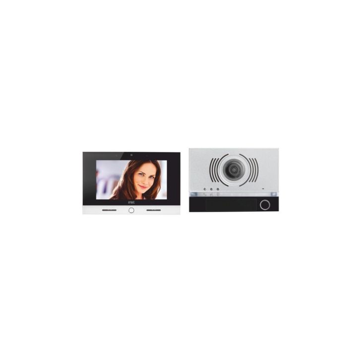 Deurcommunicatie en toegangscontrole - Urmet - Ipercom Kit Villa Video IP Alpha + VOG Monitor 7 - 1060/643