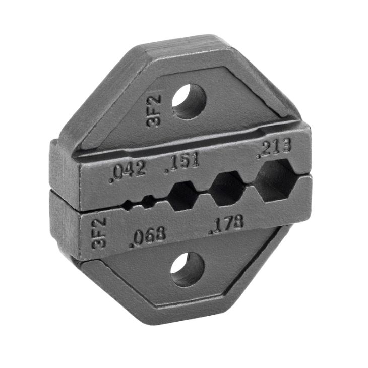 Gereedschap en beschermingsmateriaal - Cimco - Matrijs voor Glasvezel Stekers, zeskantpersing, voor Perstang 106112 - 106214