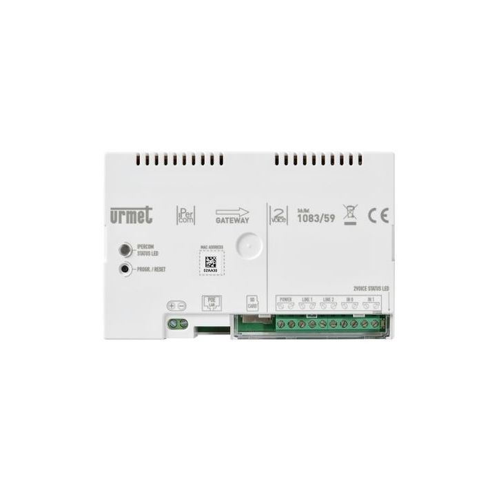 Communication de porte et contrôle d'accès - Urmet - IP gateway 2Voice & Ipercom - 1083/59