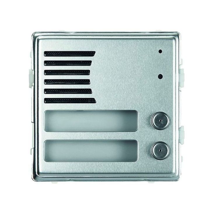 Deurcommunicatie en toegangscontrole - Urmet - 2Voice Sinthesi S2 entreepaneel + 2 x drukknop - 1083/74