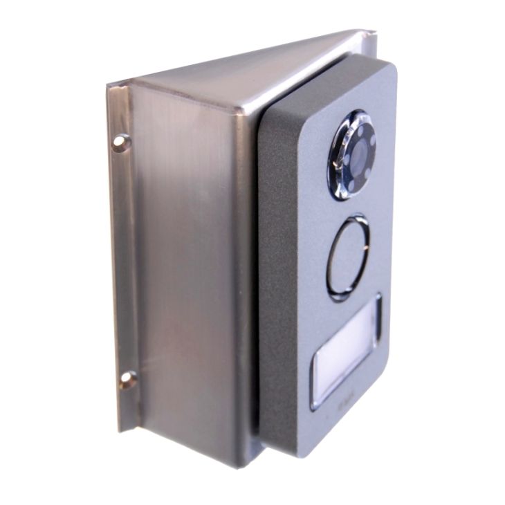 Deurcommunicatie en toegangscontrole - Fdi - Inox steun 30º voor Mikra - 1083/P30