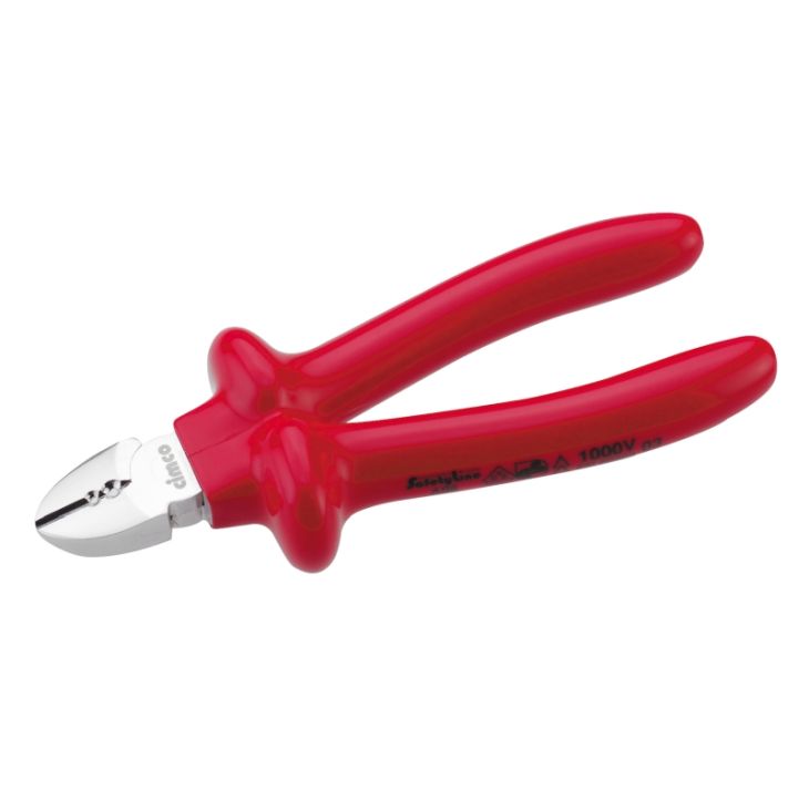 Outils et protection - Cimco - Pince à dénuder et coupe diagonale 1000V VDE, immergée, 160mm - 108792
