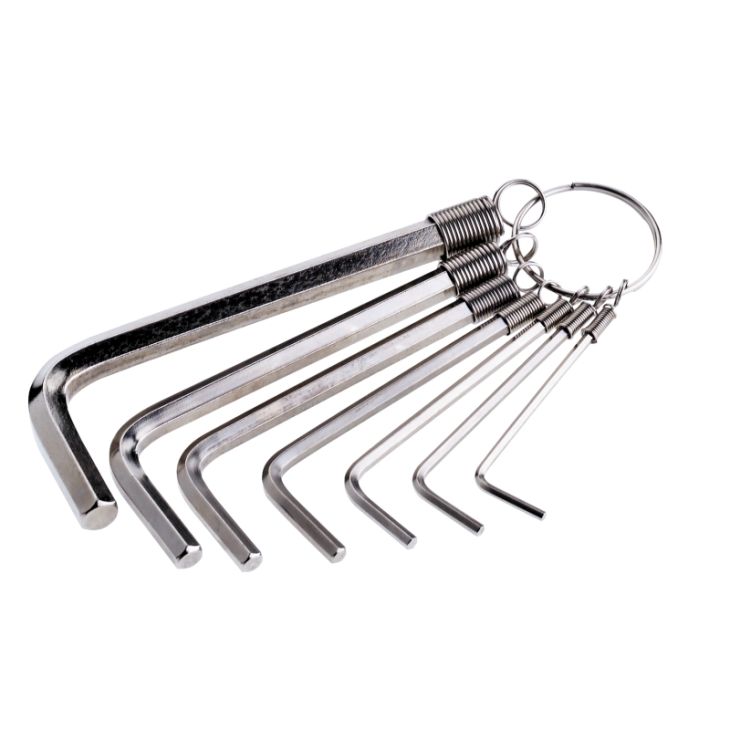Gereedschap en beschermingsmateriaal - Cimco - Inbusset inches, 8-delig - 110594