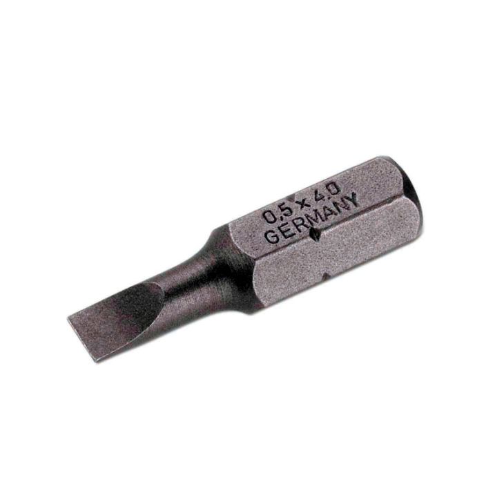 Gereedschap en beschermingsmateriaal - Cimco - Standaard, losse bits voor sleufkopschroeven zonder Flex-zone 6,5 x 1,2 mm - 114559