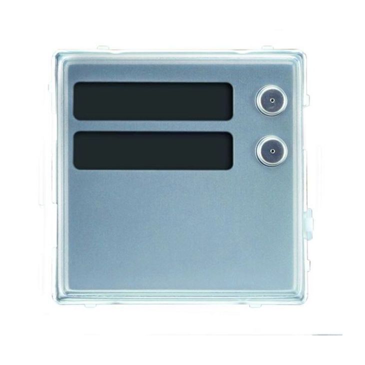 Deurcommunicatie en toegangscontrole - Urmet - Sinthesi S2 module met 2 beldrukkers - 1148/12