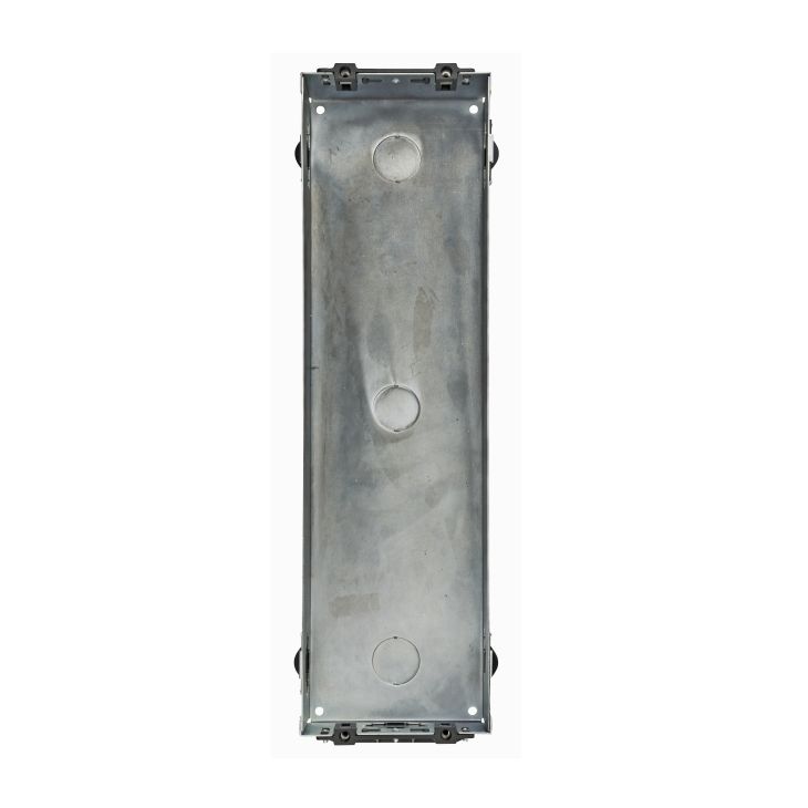 Communication de porte et contrôle d'accès - Urmet - BOITIER ENCASTRE 4 MOD. METAL - 1158/44