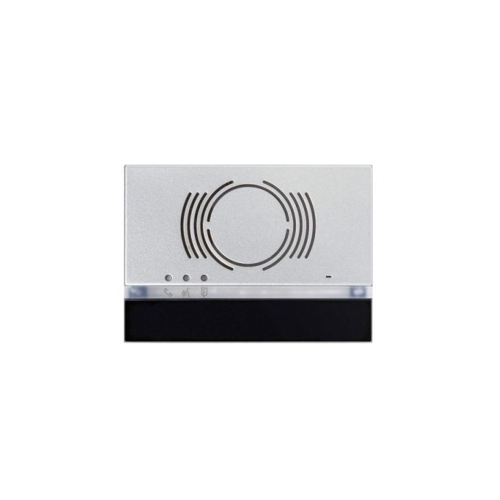 Communication de porte et contrôle d'accès - Urmet - Alpha Module Front. Audio Noir - 1168/130