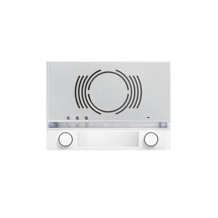 Deurcommunicatie en toegangscontrole - Urmet - Alpha front mod. audio 2 dk wit - 1168/132W