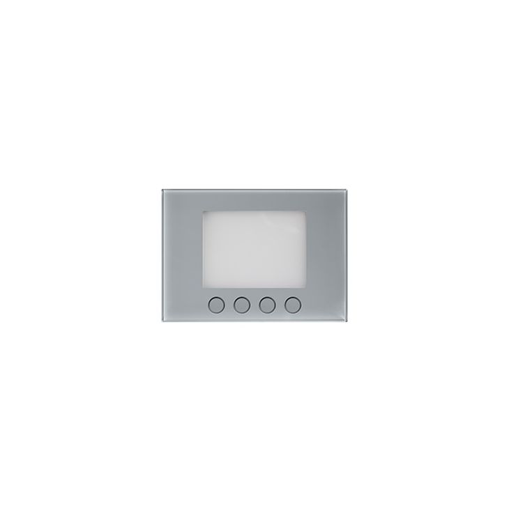 Deurcommunicatie en toegangscontrole - Urmet - 2Voice Alpha digitale display mod.grijs - 1168/1G