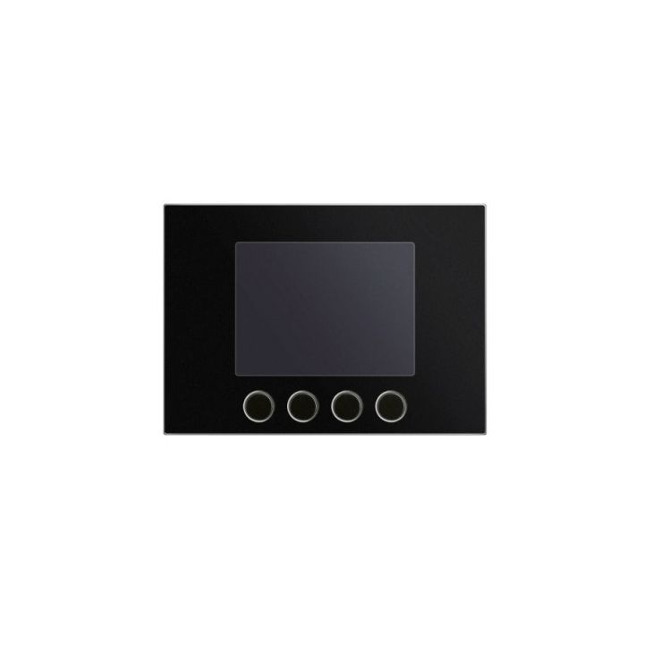 Deurcommunicatie en toegangscontrole - Urmet - 2Voice Alpha digitale display mod.zwart - 1168/1
