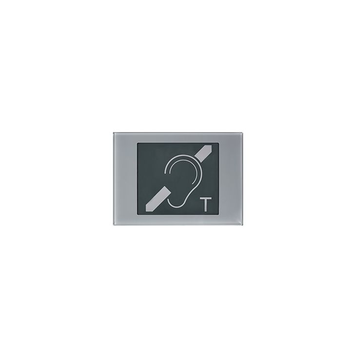 Communication de porte et contrôle d'accès - Urmet - Alpha Module Pr Mal Entendants gris - 1168/48G