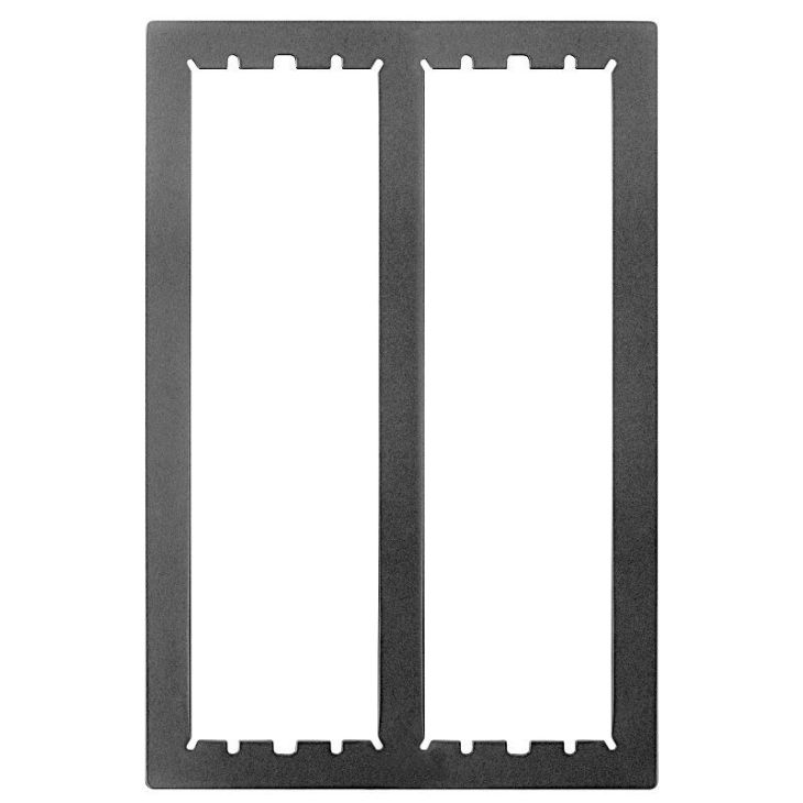 Communication de porte et contrôle d'accès - Urmet - Alpha Cadre De Finition Enc. 2 Rang. 6Mod. - 1168/626
