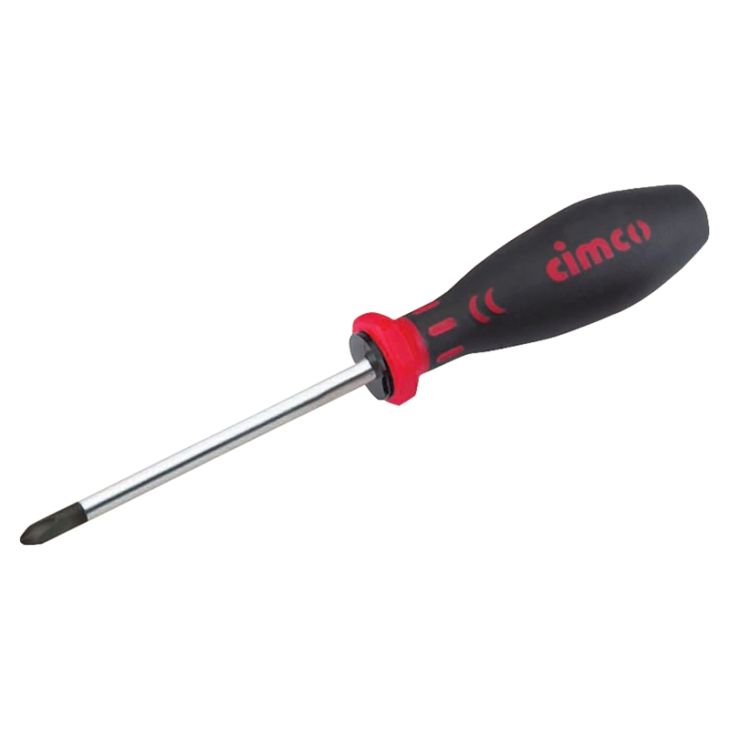 Gereedschap en beschermingsmateriaal - Cimco - Kruiskopschroevendraaier PH0 x 60mm, 145mm - 117130