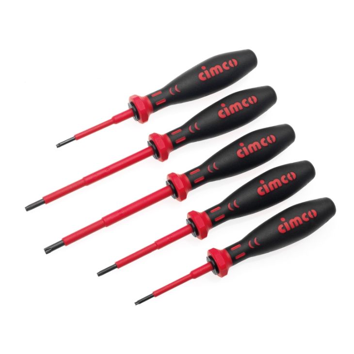 Outils et protection - Cimco - Assortiment tournevis TORX 5pce - 117900