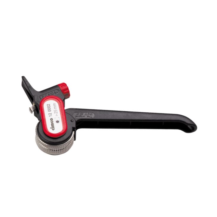 Gereedschap en beschermingsmateriaal - Cimco - Universele Kabelmantelsnijder, snijdiepte instelbaar van 0,5 - 5mm - 120002