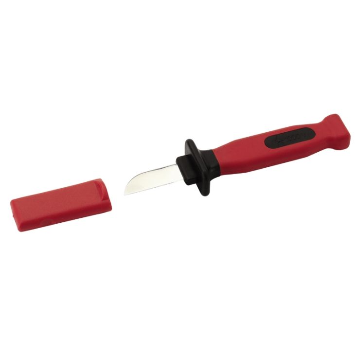 Outils et protection - Cimco - Couteau de câble de sécurité 1000V, lame droite de 50 mm - 121042